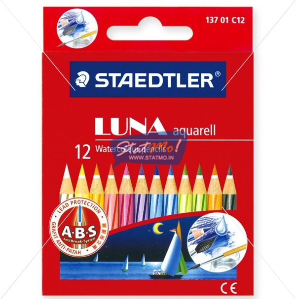 Staedtler Luna Classic Water Color Half Size Pencils by StatMo.in