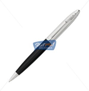 Franklin Covey Lexington Midnight Black Lacquer/Chrome Ballpoint Pen by StatMo.in`