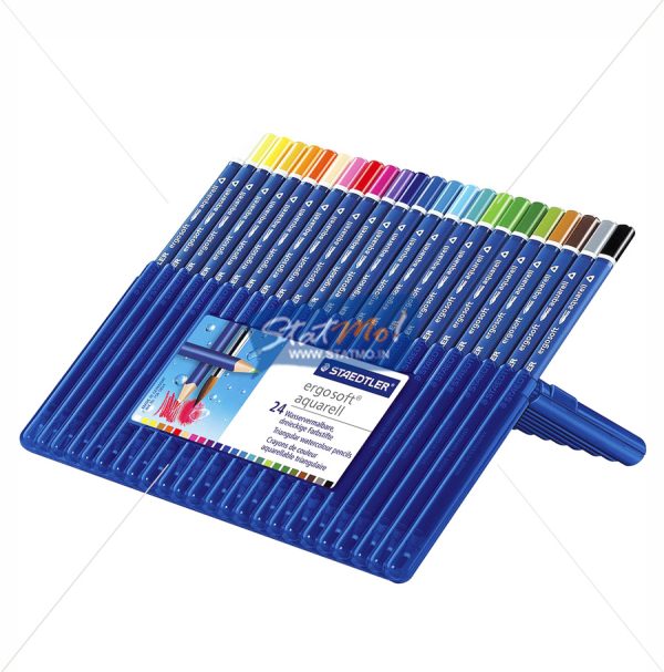 Staedtler Ergosoft Water Color Pencils Set of 24 by StatMo.in