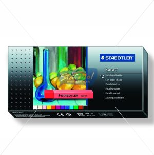 Staedtler Karat Soft Pastel Chalk Set of 12 by StatMo.in