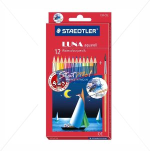 Staedtler Luna Classic Water Soluble Color Pencils Set of 12 by StatMo.in