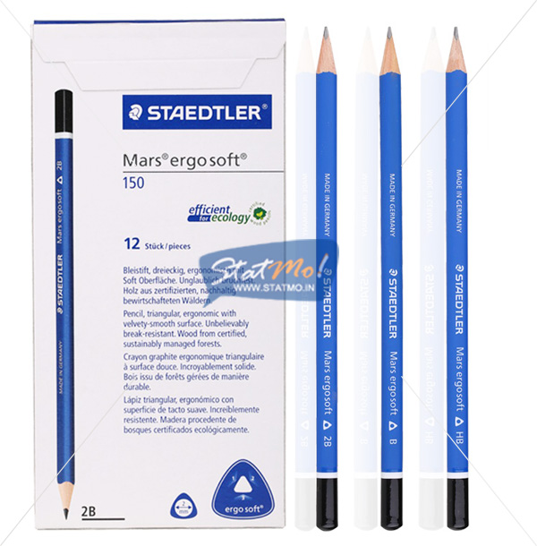 Staedtler Mars Ergosoft Pencil by StatMo.in