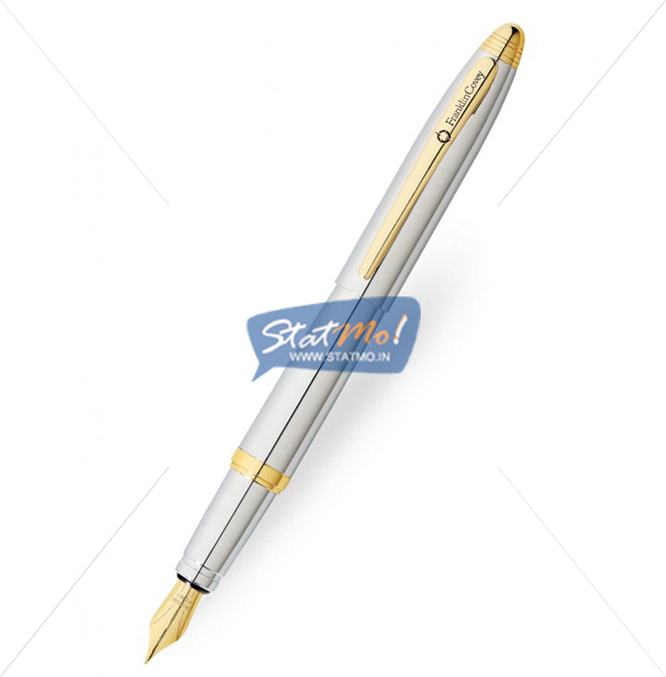 Franklin Covey Lexington Gold/Chrome Fountain Pen by StatMo.in