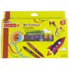 Camel Bi Colour Wax Crayons 2 Shades in 1 Stick 24 Shades by StatMo.in