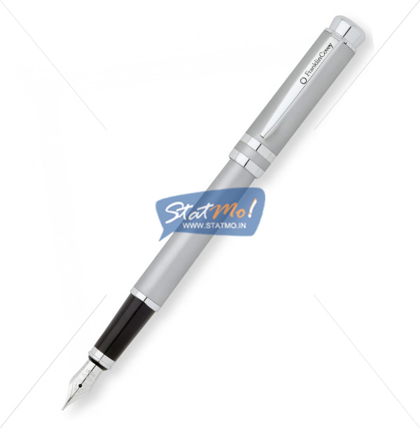 Franklin Covey Freemont, Satin/Chrome Fountain Pen by StatMo.in