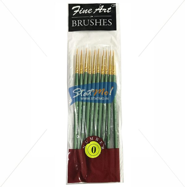 Pidilite Fine Art Brushes Pointed Round No-0 by StatMo.in