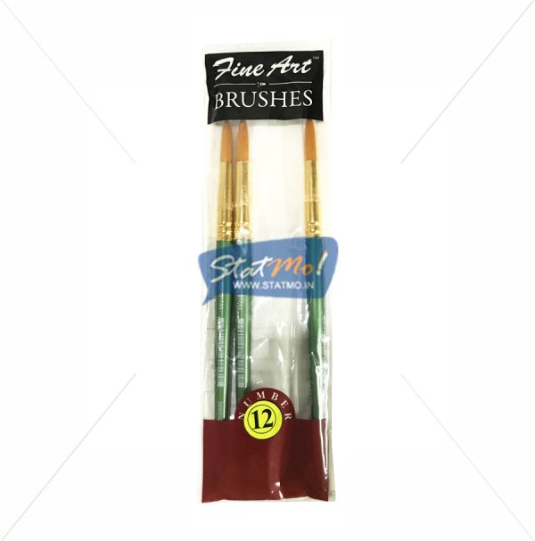 Pidilite Fine Art Brushes Pointed Round No-12 by StatMo.in