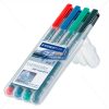 Staedtler Lumocolor Fine Permanent Marker Pen Set of 4 by StatMo.in