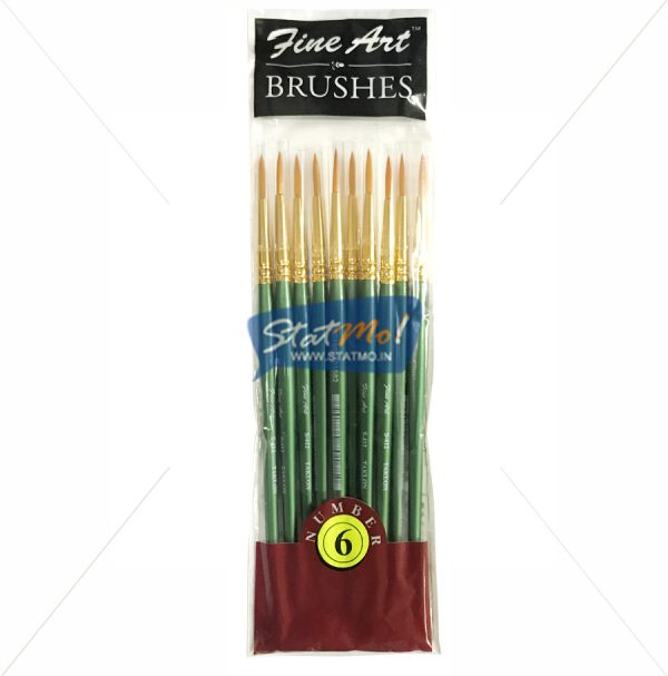 Pidilite Fine Art Brushes Pointed Round No-6 by StatMo.in