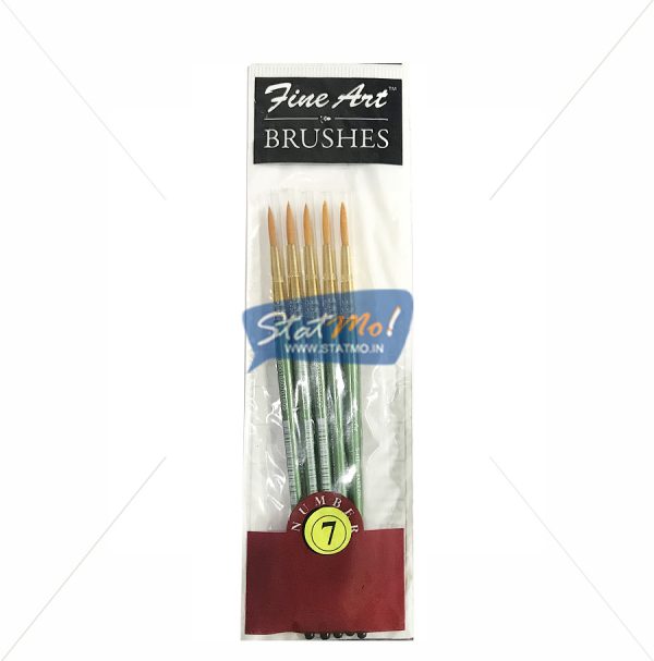 Pidilite Fine Art Brushes Pointed Round No-7 by StatMo.in