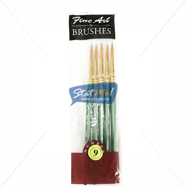 Pidilite Fine Art Brushes Pointed Round No-9 by StatMo.in