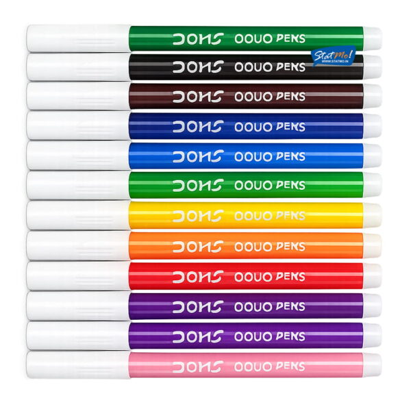 Doms Aquax Water Colour Pens 12 Shades by StatMo.in