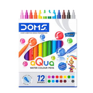 Doms Aquax Water Colour Pens 12 Shades by StatMo.in