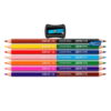 Doms Bi Colour Pencil 12 Shades by StatMo.in