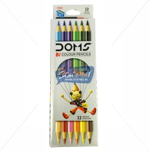 Doms Bi Colour Pencil 12 Shades by StatMo.in