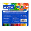 Doms Colour Pencil 24 Shades Flat Tin Pack by StatMo.in