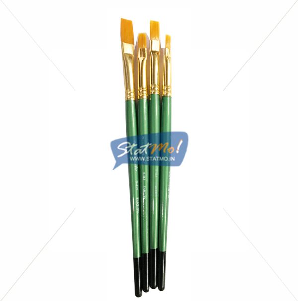 Pidilite Fine Art Brushes Flat Set by StatMo.in`