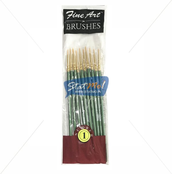 Pidilite Fine Art Brushes Pointed Round No-1 by StatMo.in