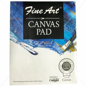 Pidilite Fine Art Canvas Pad 20.32cm X 25.40cm (8 x 10 inch) by StatMo.in