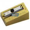 Staedtler Heavy Metal Single Hole Sharpener Gold Colour by StatMo.in