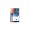 Staedtler Lumocolor Fine Permanent Marker Pen Set of 8 by StatMo.in