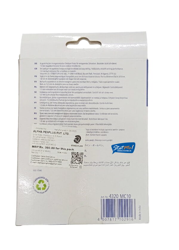 Staedtler Triangular Ballpoint by StatMo.in