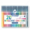 Staedtler Triplus Fibre Tip Colour Pen 20 Shades by StatMo.in