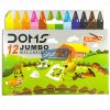 Doms Jumbo Wax Crayons 12 Shades by StatMo.in