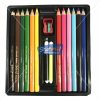 Doms Mega Triangle Colour Pencils 12 Shades by StatMo.in