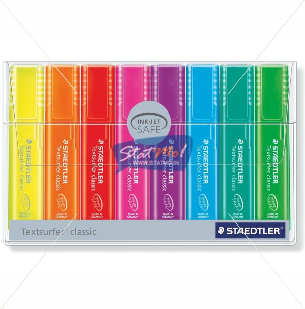 Staedtler Rainbow Textsurfer Highlighter Set of 8 by StatMo.in