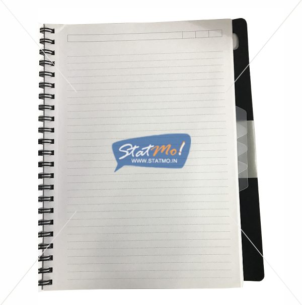 Navneet HQ A4 Five Subject Notebook by StatMo.in