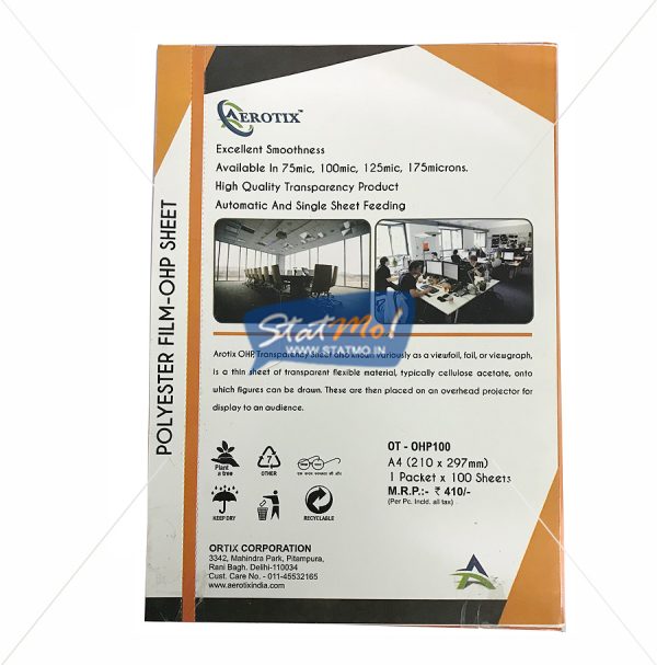 Aerotix Polyester Film OHP Sheet by StatMo.in