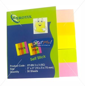 Aerotix Stick Note Pad Five Color by StatMo.in