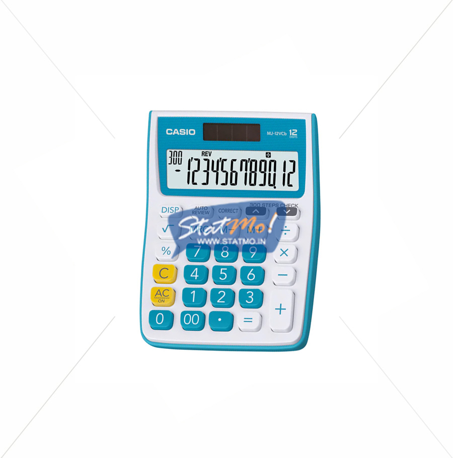 Casio MJ-12VCb-BU Calculator – StatMo.in – The Largest Online ...