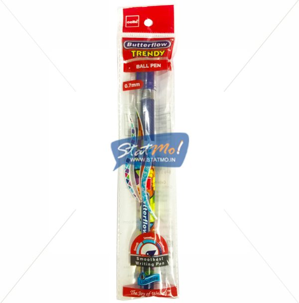 Cello Butterflow Trendy Ball Pen by StatMo.in