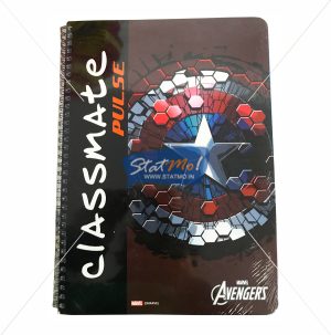 Classmate Pulse 1 Sub Spiral Notebook 180 Pages by StatMo.in