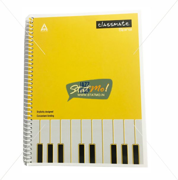 Classmate Spiral Notebook 200 Pages by StatMo.in