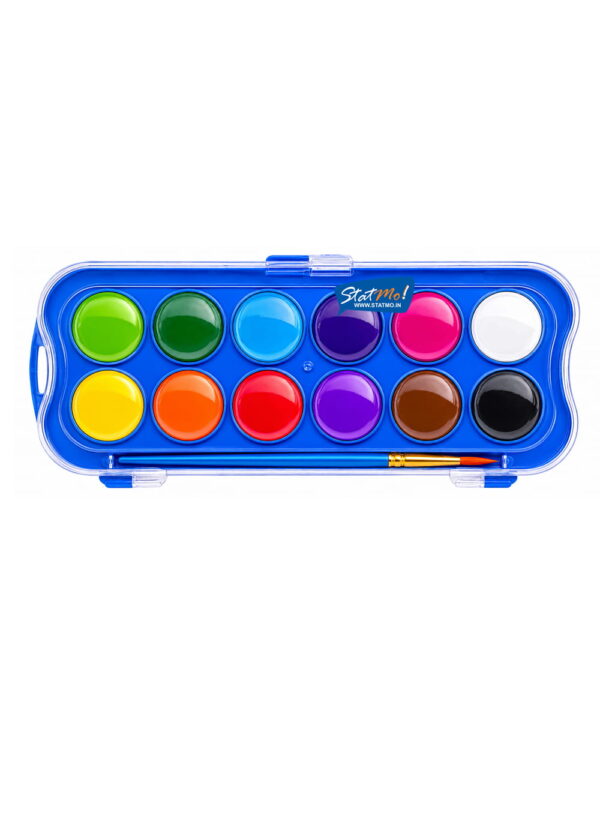Doms Water Colour Cakes12 Shades Assorted by StatMo.in