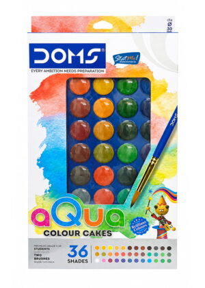 Doms Water Colour Cakes 36 Shades by StatMo.in