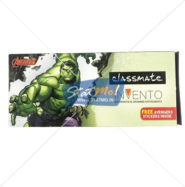 Classmate Invento Hulk Mathematical Drawing Instruments Box by StatMo.in