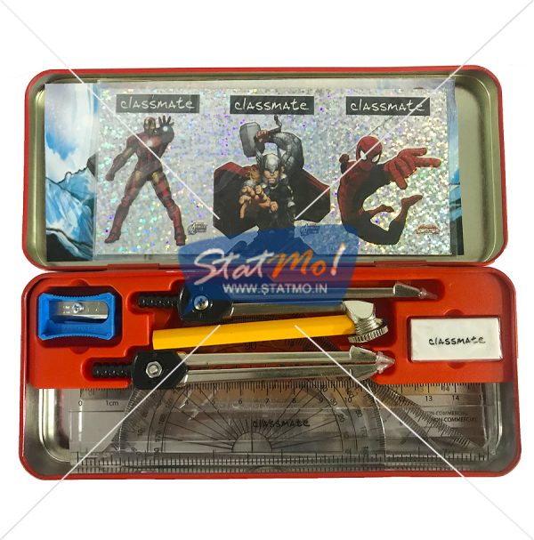 Classmate Invento Thor Mathematical Drawing Instruments Box by StatMo.in