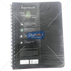 Classmate Paperkraft Green Impression Notebook 160 Pages Single Line by StatMo.in