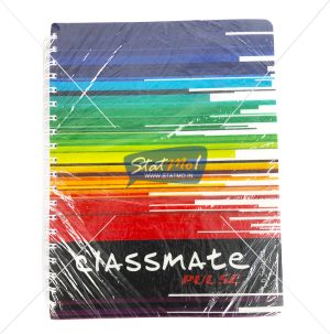 Classmate Pulse 6 Sub Spiral Notebook Single Line by StatMo.in