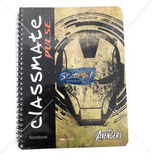 Classmate Pulse Spiral Notebook Unruled 180 Pages by StatMo.in