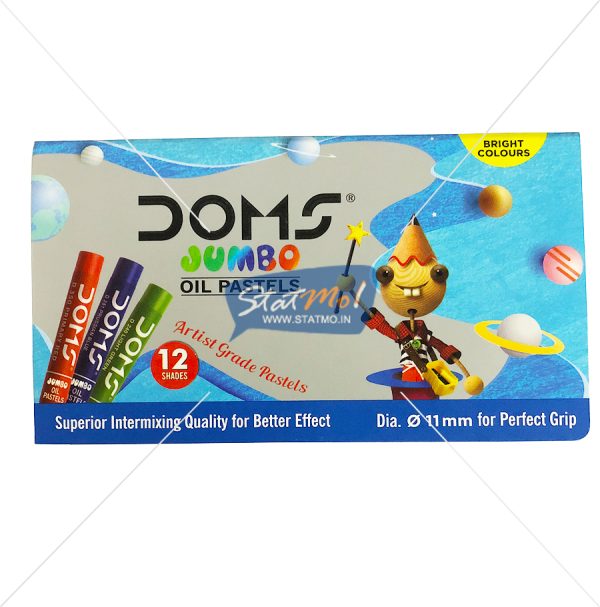 Doms Jumbo Oil Pastel 12 Shades by StatMo.in