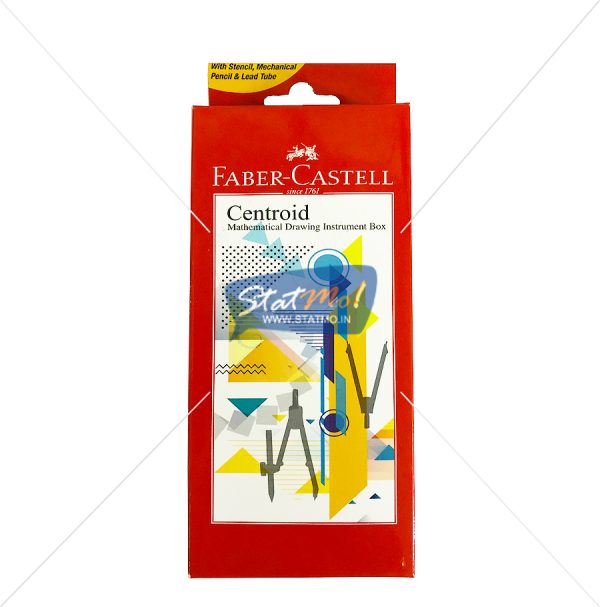 Faber Castell Centroid Mathematical Draing Instrument Box by StatMo.in