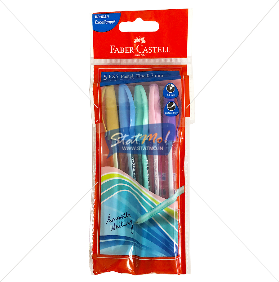 Adulthood Pen Set In Pastels  5 Ballpoint Pens on Gift Card – The Bullish  Store