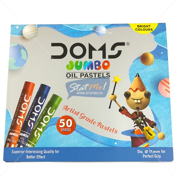 Doms Jumbo Oil Pastel 50 Shades by StatMo.in