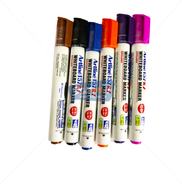 Artline Whiteboard Marker Set of 6 Colours by StatMo.in