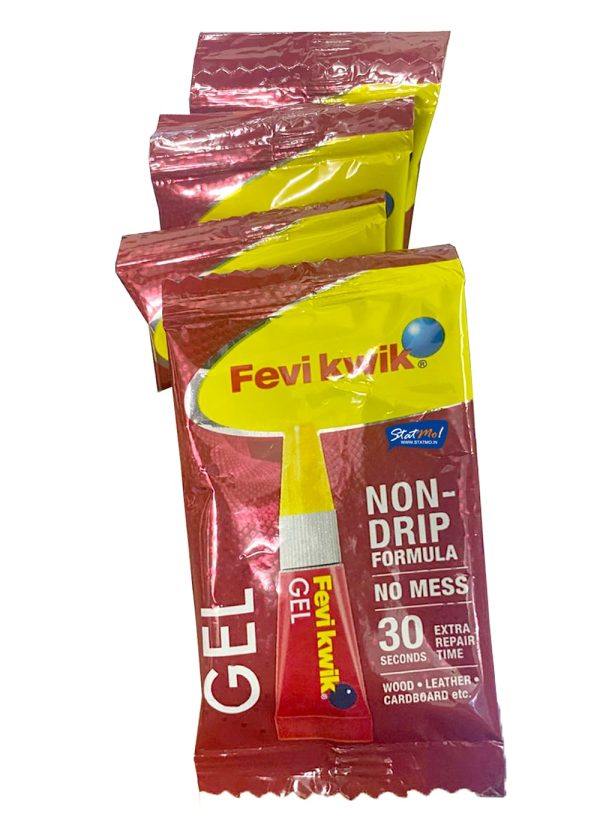 Pidilite Fevikwik Gel 1Gm (Set of 12) by StatMo.in